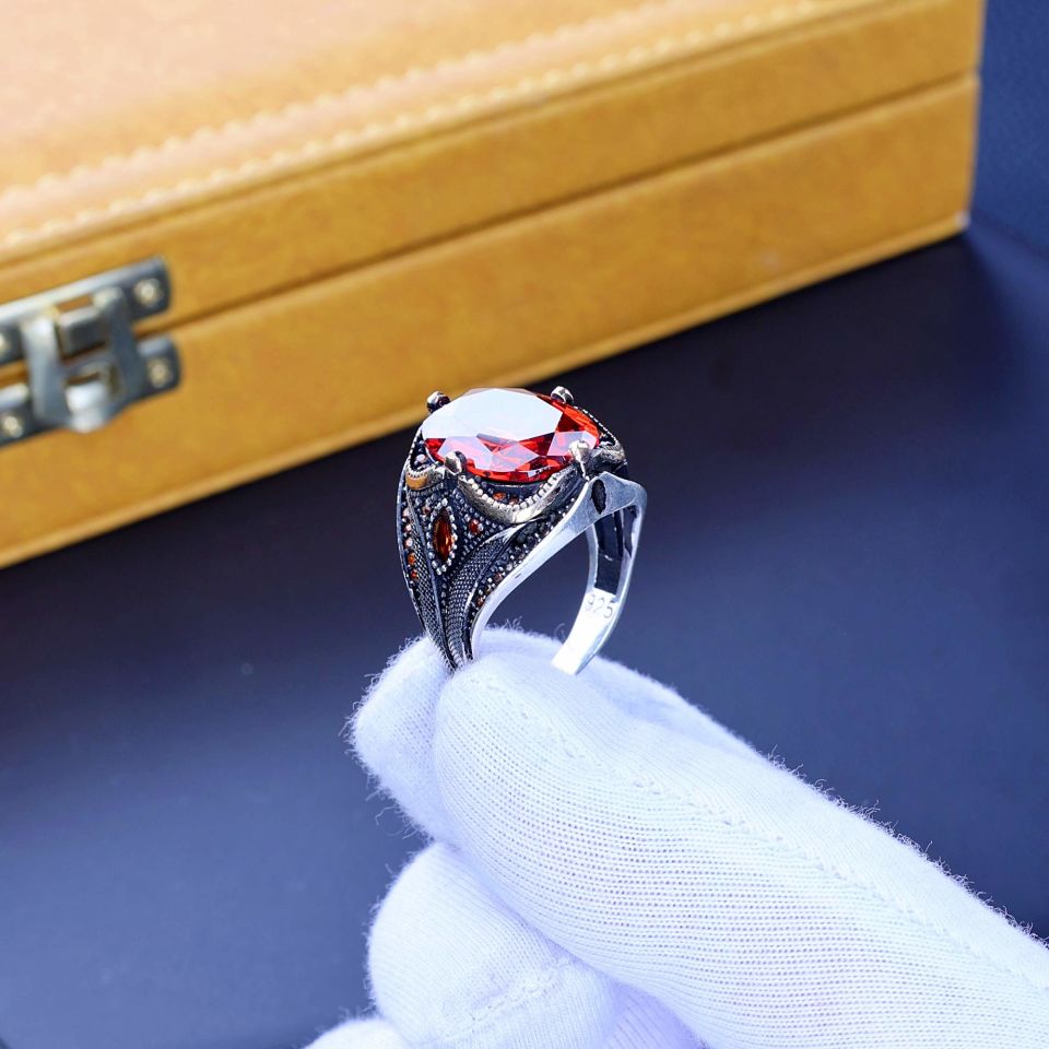 ZİRKON TAŞLI 925 AYAR GÜMÜŞ YÜZÜK 31