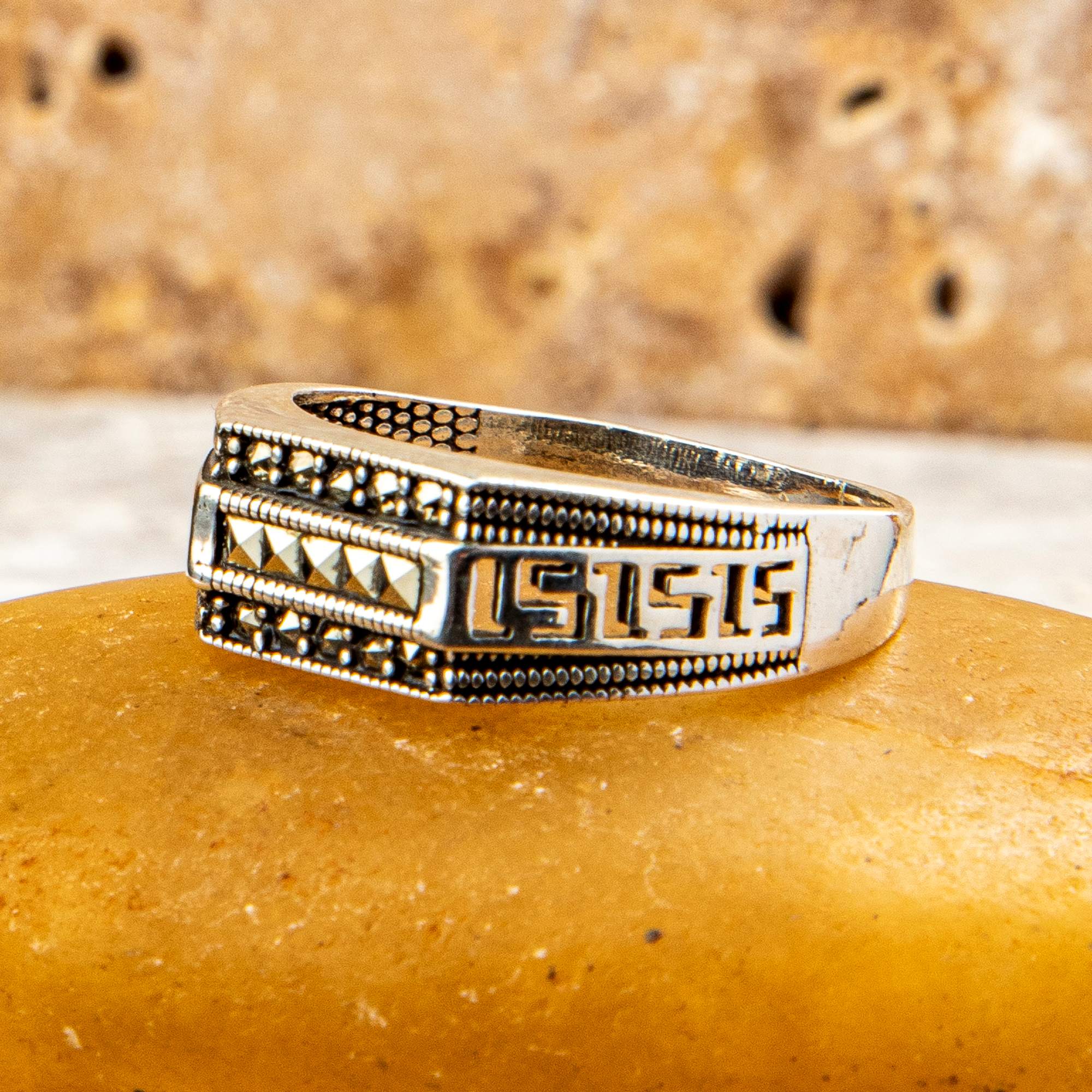 ZİRKON TAŞLI 925 AYAR GÜMÜŞ YÜZÜK 39