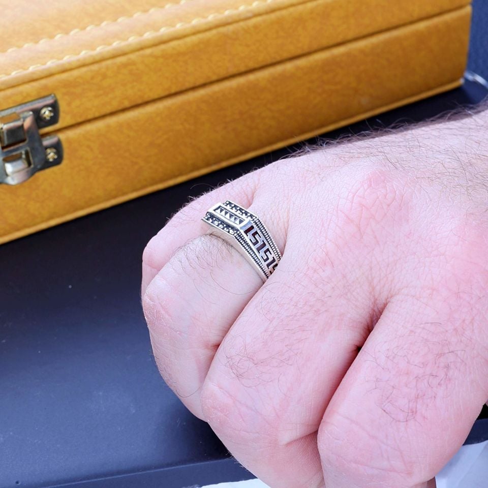 ZİRKON TAŞLI 925 AYAR GÜMÜŞ YÜZÜK 39