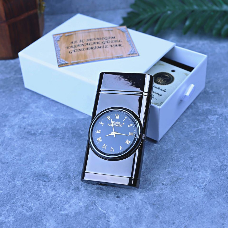 IŞIKLI SAATLİ ÇAKMAK