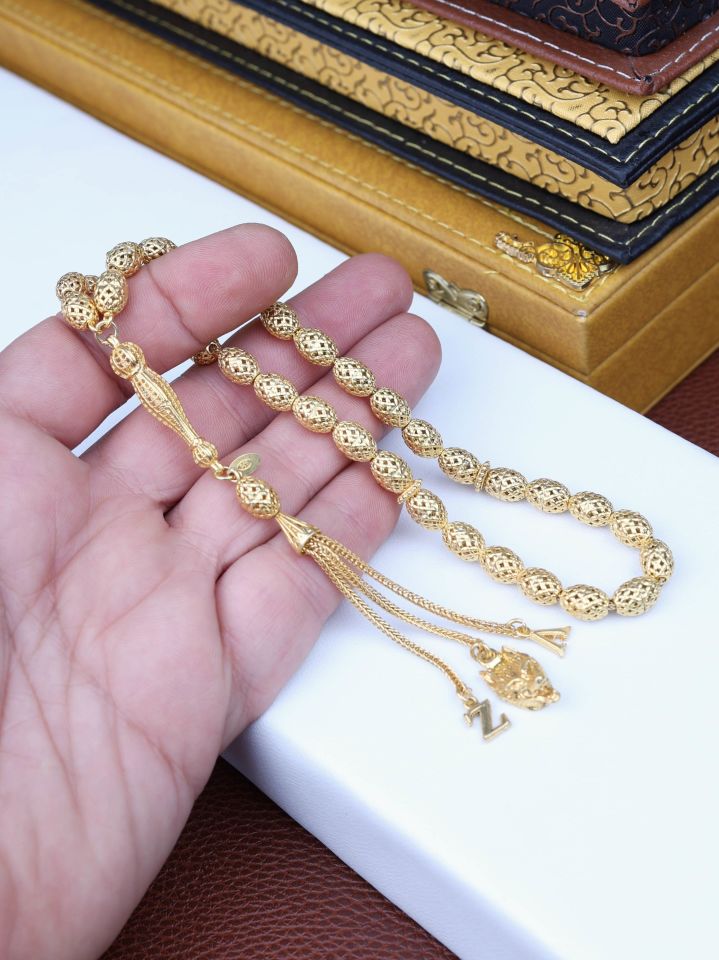 925 AYAR GÜMÜŞ KİŞİYE ÖZEL İSİMLİ TESPİH