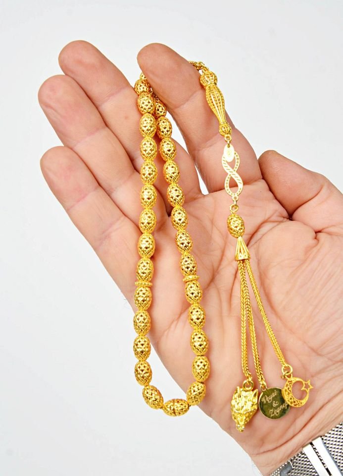 925 AYAR GÜMÜŞ KİŞİYE ÖZEL İSİMLİ TESPİH