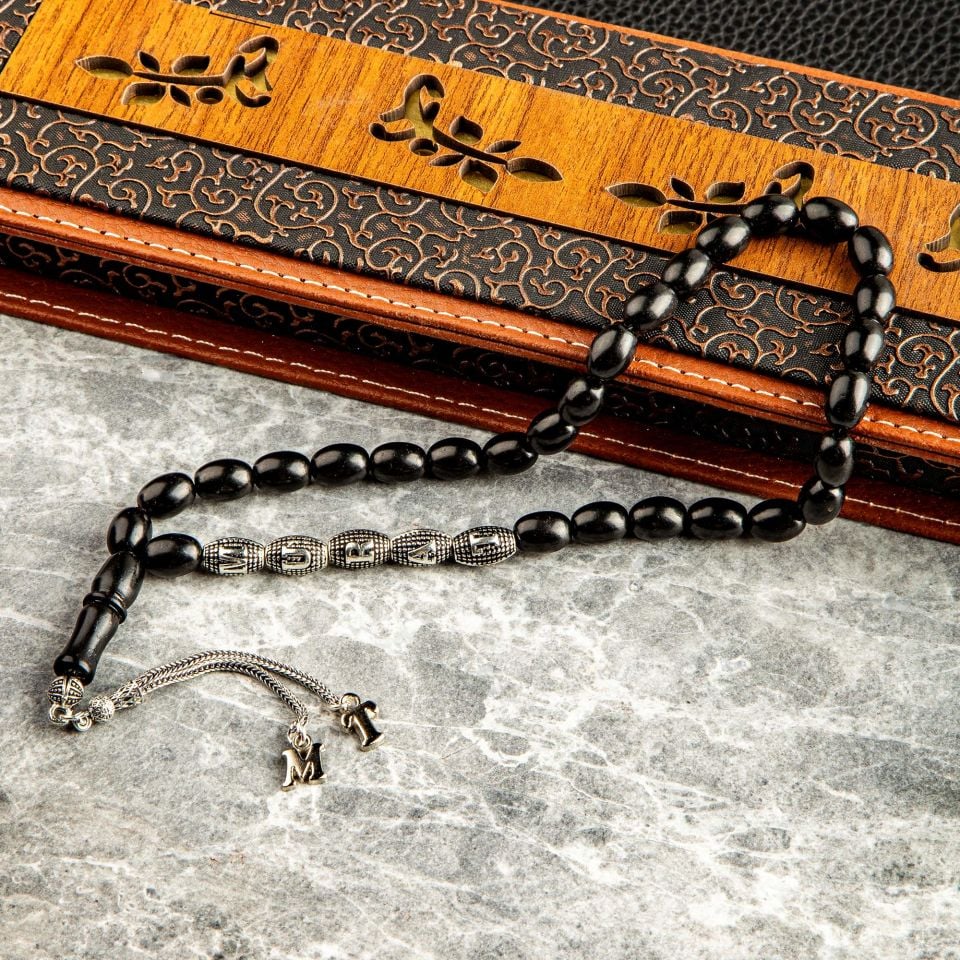 RUS OLTU TAŞI GÜMÜŞ PÜSKÜLLÜ TASARIM TESPİH