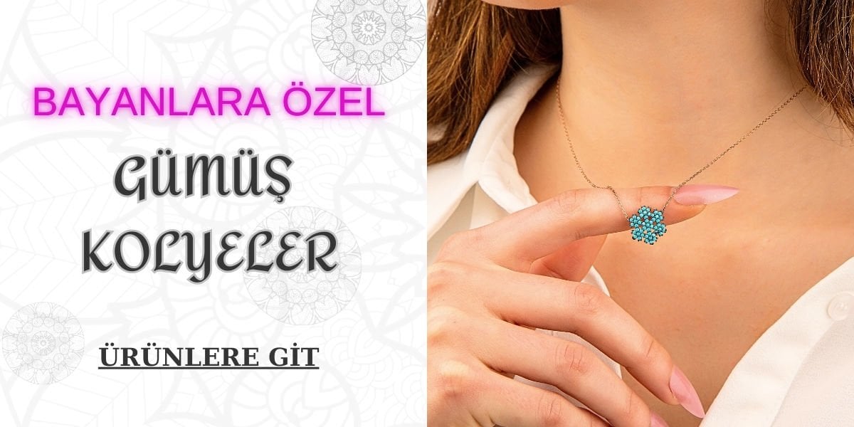 BAYAN GÜMÜŞ KOLYELER